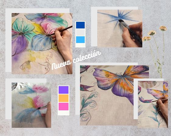 Trabajando en la nueva colección | Artesania Textil