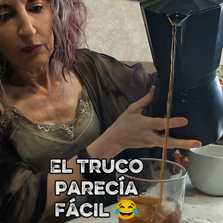 Cuando crees que grabar un Reel es fácil… y acabas poniendo café por todas partes | Artesania Textil