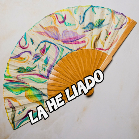 La he liado (y lo que aprendí creando un abanico de madera de peral y seda pintado mano) | Artesania Textil