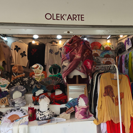  Montaje en Recoletos: entre perros, ovejas y artesanía | Artesania Textil