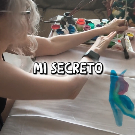 Mi secreto para pintar un fular de seda pintado a mano | Artesania Textil