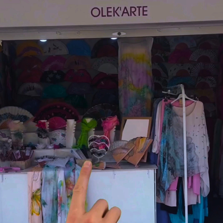 Montaje de feria en Madrid en día de media maratón: reto conseguido | Artesania Textil