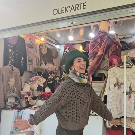 Diario de feria: entre risas, abanicos y lana merino | Artesania Textil
