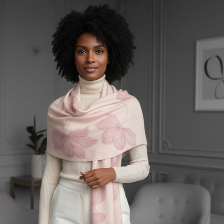 Modo guantes terminado y comienzo de las nuevas pashminas | Artesania Textil