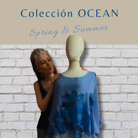 Colección OCEAN: así nace una prenda artesanal entre pinceles, risas y vida real | Artesania Textil