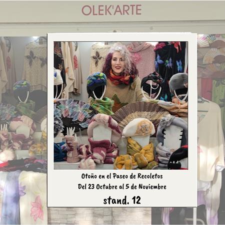 Feria de otoño en el paseo de Recoletos  | Artesania Textil