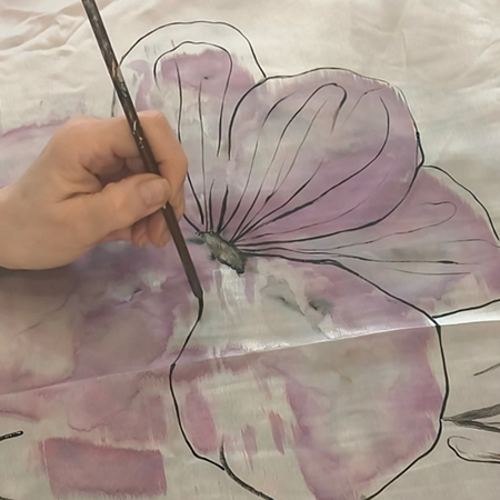 Retomando los pinceles  | Artesania Textil