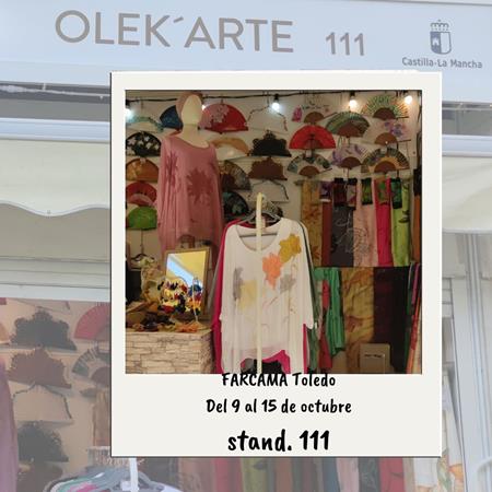 Estamos en FARCAMA, feria de artesanía en Toledo  | Artesania Textil