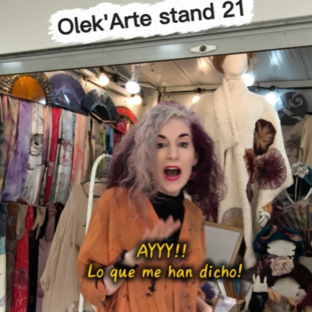 ¿Descansar después de la feria? ¡Ja! La vida de una artesana no para | Artesania Textil