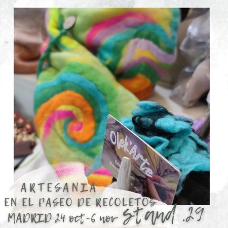 Hasta el día 6 de Noviembre en el Paseo de Recoletos  | Artesania Textil