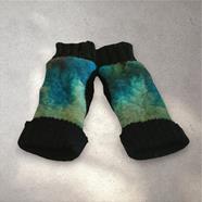 MITON, azul con patch bordado en lana merino en tono azul | 2330 | Artesania Textil