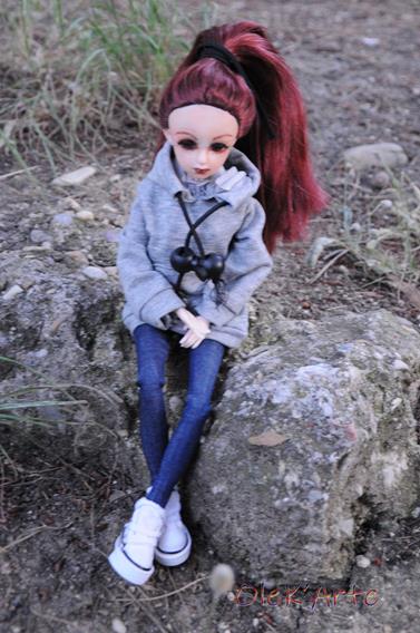 MUÑECA, BJD, escala un sexto, PVC, morena, de colección personalizada  | BP/01068 | Artesania Textil